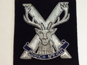 Highland Brigade blazer badge - Click Image to Close