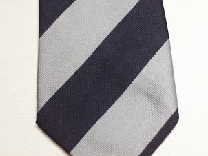 Queen's Own Royal West Kent Regiment polyester striped tie 164 - Click Image to Close