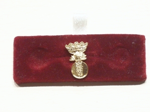 Irish Fusiliers lapel badge - Click Image to Close