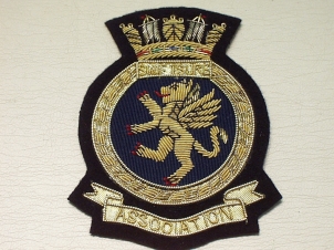 HMS Swiftsure Association blazer badge - Click Image to Close