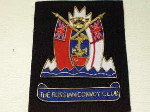 The Russian Convoy Club blazer badge - Click Image to Close