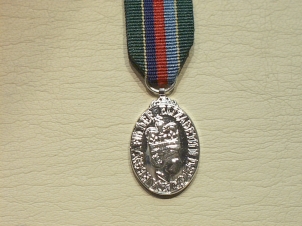 Volunteer Reserve Service minature medal - Click Image to Close