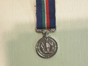 Merchant Navy Service miniature medal - Click Image to Close