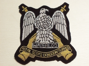 Royal Scots Dragoon Guards blazer badge - Click Image to Close