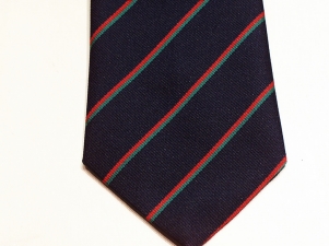 Royal Pioneer Corps polyester striped tie - Click Image to Close