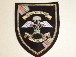 Special Boat Section blazer badge - Click Image to Close