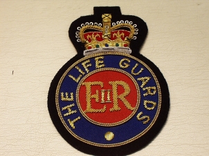 Life Guards Queens Crown blazer badge - Click Image to Close