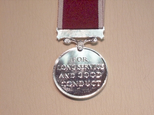 Regular Army LSGC George VI miniature medal - Click Image to Close
