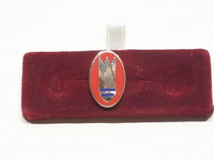 33rd Royal Engineers Bomb Disposal lapel pin - Click Image to Close