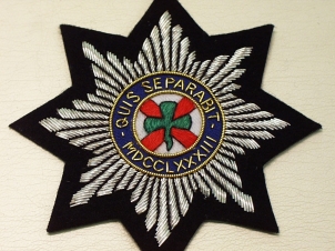 Irish Guards blazer badge - Click Image to Close