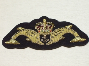 Submariners - Dolphin blazer badge - Click Image to Close
