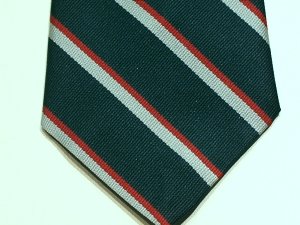 Intelligence Corps polyester striped tie - Click Image to Close