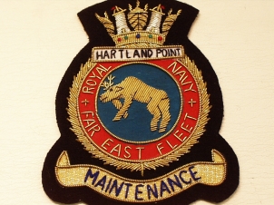 Hartland Point (Maintenance) blazer badge - Click Image to Close