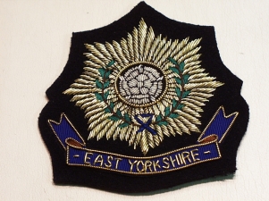 East Yorkshire Regiment blazer badge - Click Image to Close