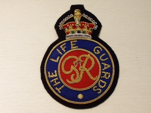 Life Guards Kings Crown blazer badge - Click Image to Close