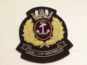 Master Mariner blazer badge - Click Image to Close