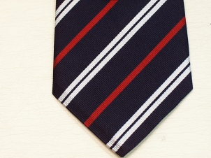 Royal Corps of Transport silk stripe tie - Click Image to Close