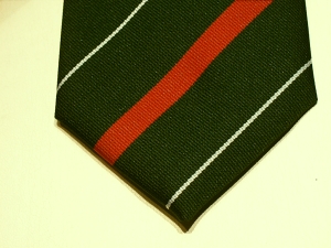 Light Infantry (New 1995) polyester striped tie 85 PLS - Click Image to Close