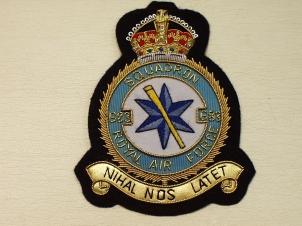683 Squadron KC RAF blazer badge - Click Image to Close