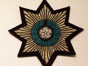 Prince of Wales Own Regiment of Yorkshire (Star) blazer badge - Click Image to Close