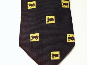 11th Armoured Division polyester crested tie - Click Image to Close