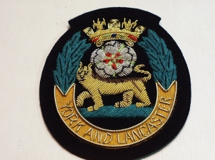 The York and Lancaster Regiment blazer badge 193 - Click Image to Close