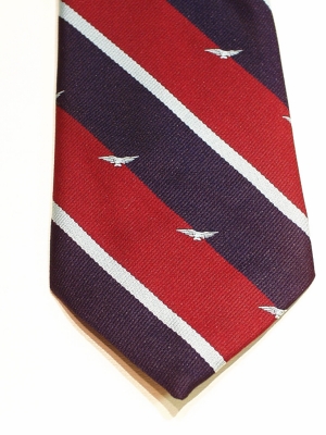 Royal Air Force (Albatross Motif) polyester crested tie Bes - Click Image to Close