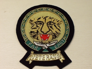 Far Eastern Veteran Association blazer badge - Click Image to Close