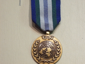 UN Georgia (UNOMIG) miniature medal - Click Image to Close