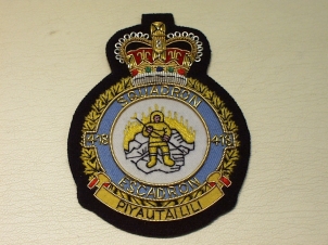418 Escadron QC RCAF blazer badge - Click Image to Close