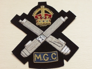 Machine Gun Corps blazer badge - Click Image to Close