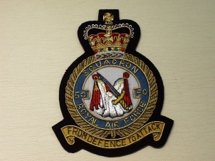50 Squadron RAF QC blazer badge - Click Image to Close