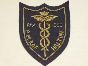 RAF Hospital Halton blazer badge - Click Image to Close