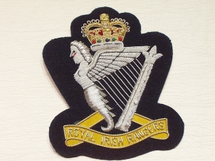 Royal Irish Rangers blazer badge - Click Image to Close