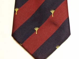 Welsh Guards polyester crested tie - Click Image to Close