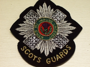 Scots Guards with title blazer badge 165 - Click Image to Close