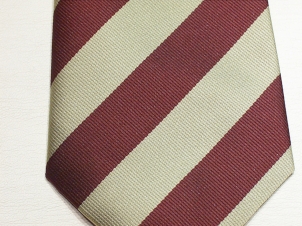 Worcestershire Regiment polyester striped tie - Click Image to Close