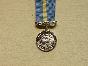 Hong Kong Service miniature medal - Click Image to Close
