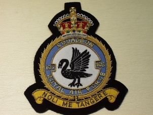 103 Squadron RAF KC blazer badge - Click Image to Close