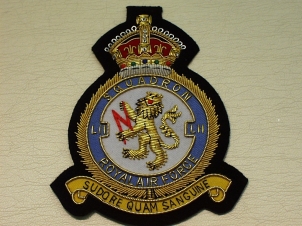 52 Sqdn KC RAF blazer badge - Click Image to Close
