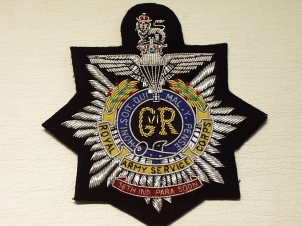 16th Ind Para Bn GV1 RASC blazer badge - Click Image to Close
