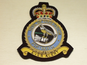 RAF Portreath Station blazer badge - Click Image to Close