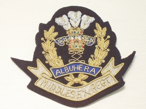 The Middlesex Regiment blazer badge - Click Image to Close