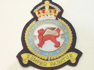 207 Sqdn RAF KC blazer badge - Click Image to Close