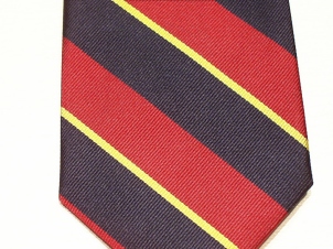 16th/5th The Queen's Royal Lancers Silk striped tie 79 - Click Image to Close