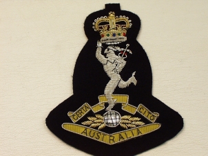 Royal Australia Signals blazer badge - Click Image to Close