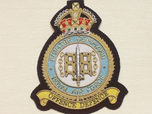 RAF Fighter Command KC blazer badge 110 - Click Image to Close