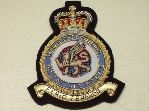 RAF Transport Command QC blazer badge 116 - Click Image to Close