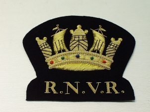 Royal Navy Volunteer Reserve blazer badge - Click Image to Close