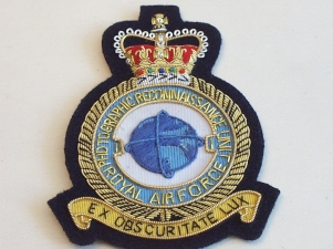 1 Photographic Reconnaissance unit RAF blazer badge - Click Image to Close